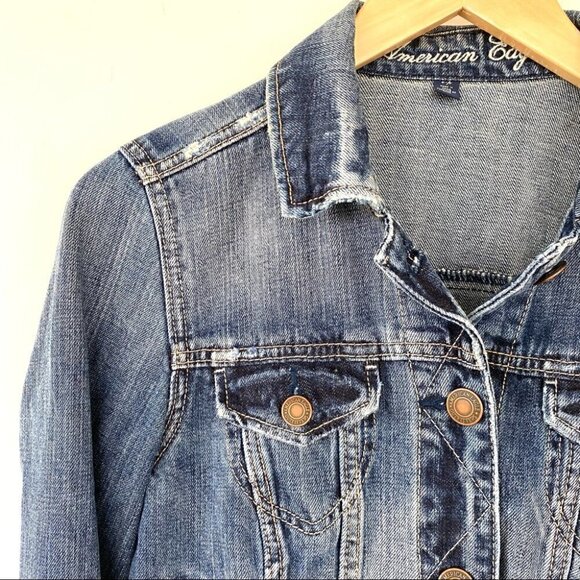 American Eagle Outfitters jean  jacket - Picture 3 of 13